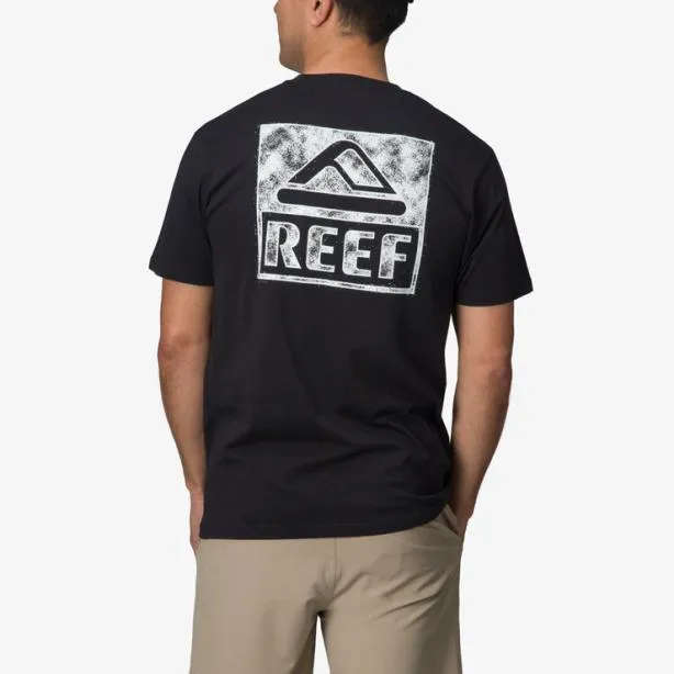 TShirts Men REEF Wellie Too Short Sleeve TShirt Caviar