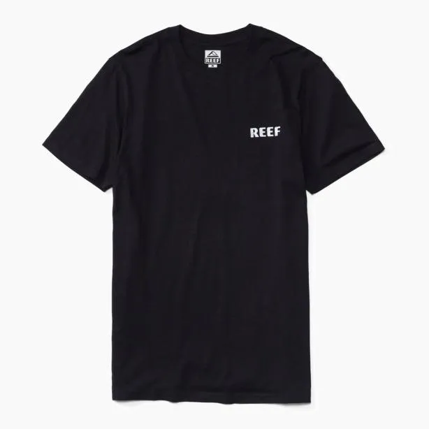 TShirts Men REEF Wellie Too Short Sleeve TShirt Caviar