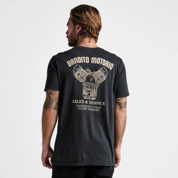 Tees Men Roark Bandito Motorio Premium Tee Black