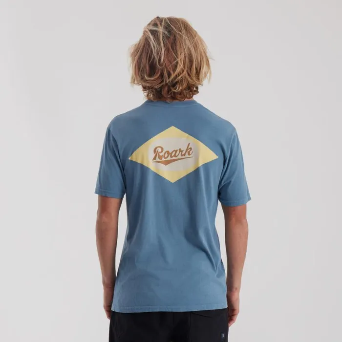 Tees Men Roark Diamond Script Premium Tee Costa