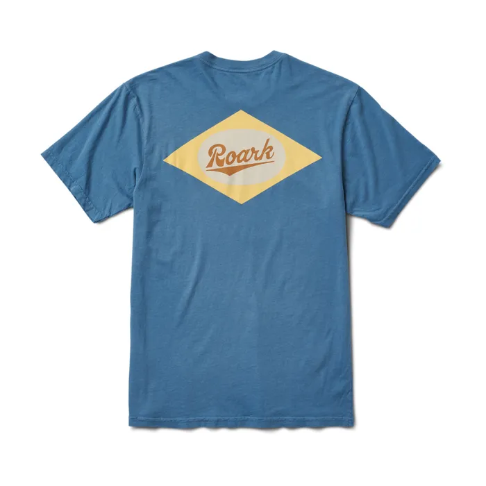 Tees Men Roark Diamond Script Premium Tee Costa
