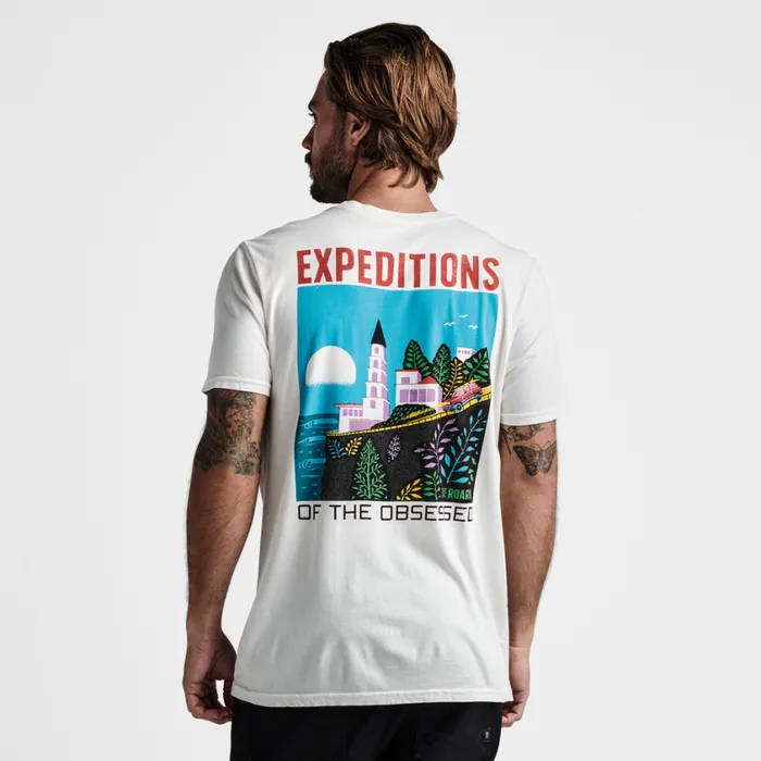 Tees Men Roark Expeditions Of The Obsessed Premium Tee Off White