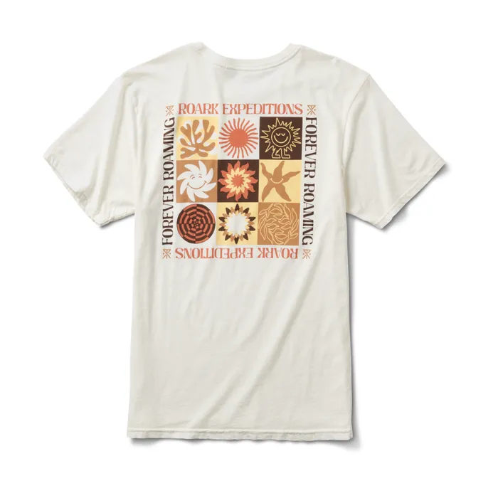Tees Men Roark Expeditions Premium Tee Mosaic Off White