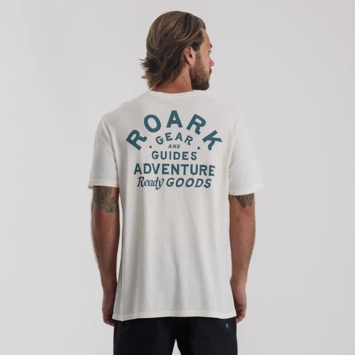 Tees Men Roark Gear and Guides Premium Tee Off White