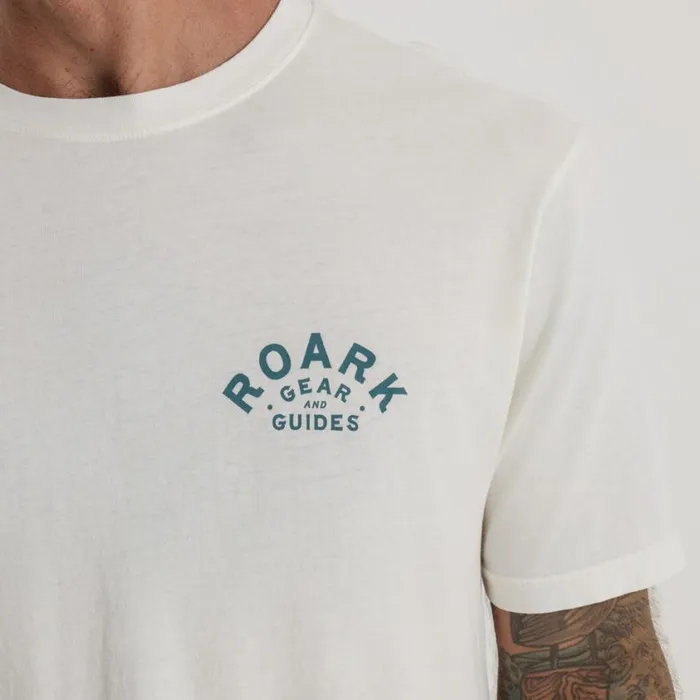 Tees Men Roark Gear and Guides Premium Tee Off White