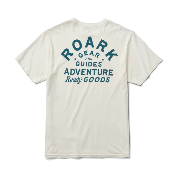 Tees Men Roark Gear and Guides Premium Tee Off White