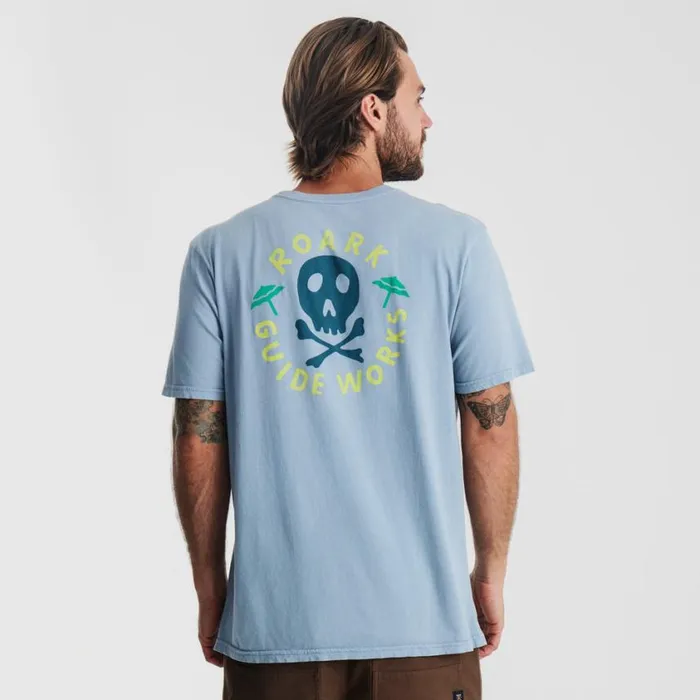 Tees Men Roark Guideworks Skull Premium Tee Cascata