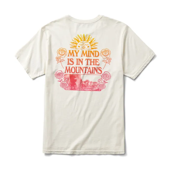 Tees Men Roark Mountain Minded Premium Tee Off White