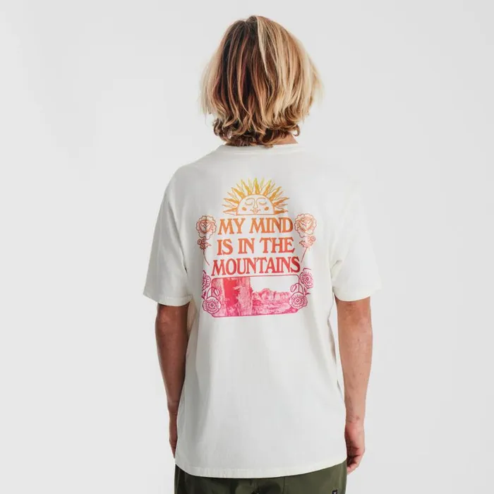 Tees Men Roark Mountain Minded Premium Tee Off White