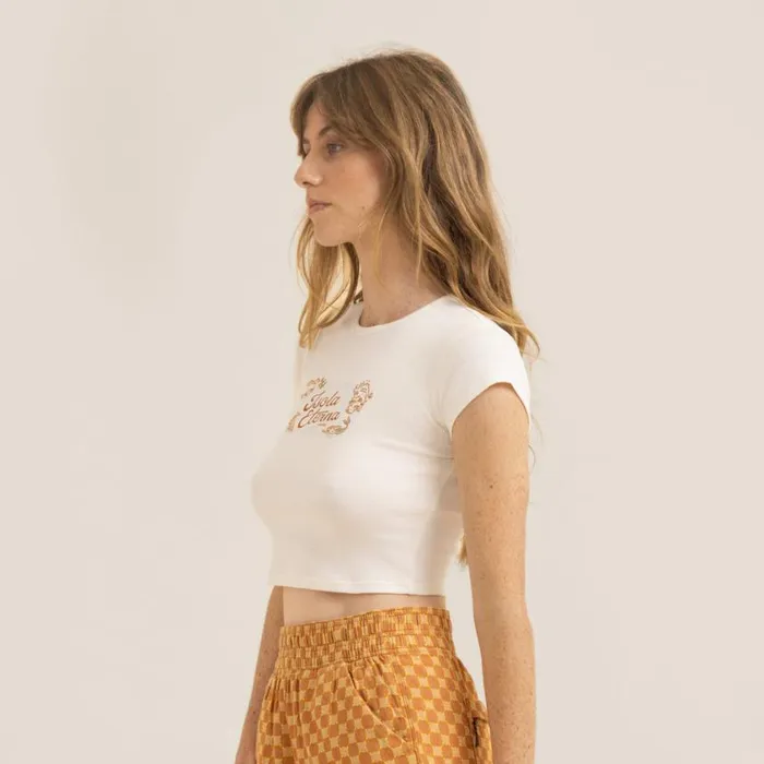 Tees Women Roark Icon Isola Premium Tee Coconut