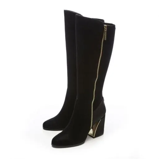 Tigerlily Black Protauras Women Moda In Pelle Black Boots Tigerlily Black Protauras Women Moda In Pelle Black Boots