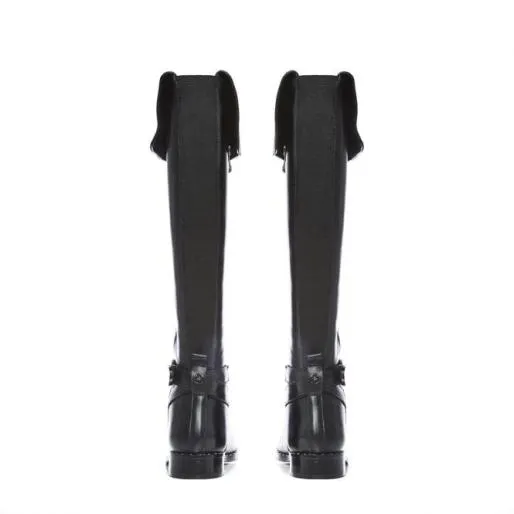 Tori Black Leather Women Moda In Pelle Black Boots Tori Black Leather Women Moda In Pelle Black Boots