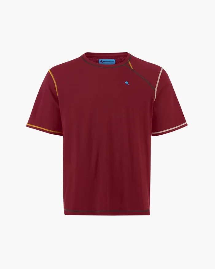 Torre Short Sleeve Tee Russet Men Klttermusen TShirts