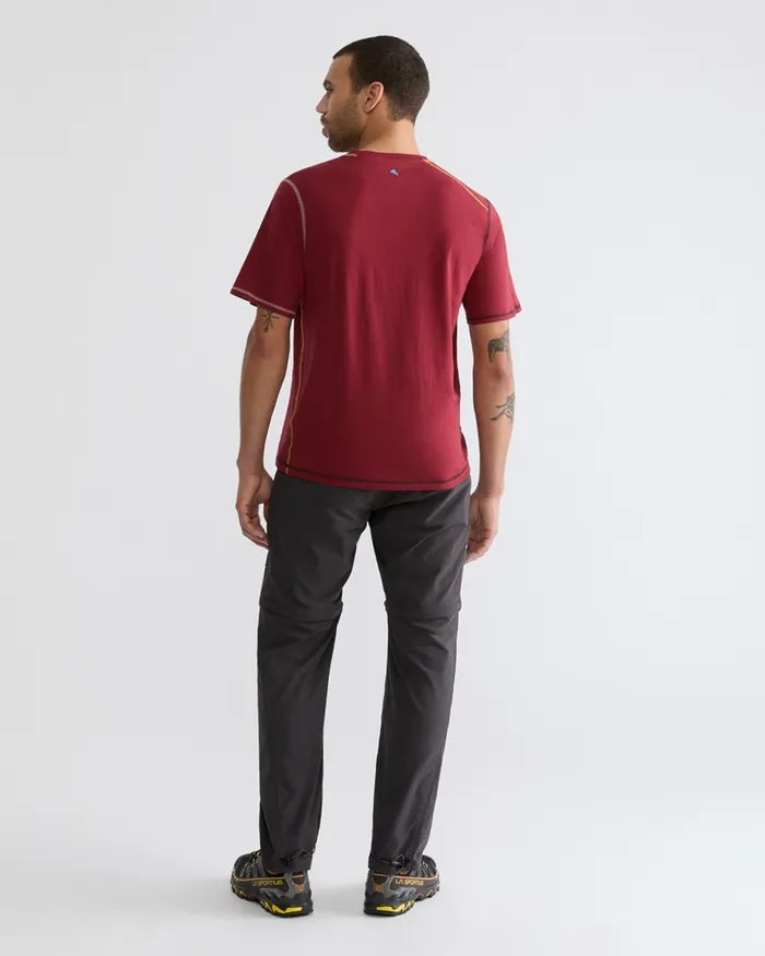 Torre Short Sleeve Tee Russet Men Klttermusen TShirts
