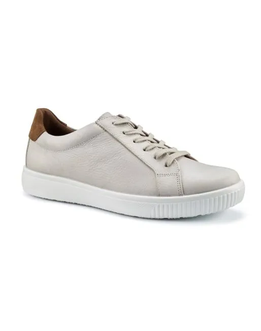Trainers Mens Hotter Oliver Trainers Ivory Tan