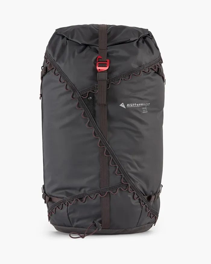 Ull Alpine Lightweight Backpack 30L Raven MenWomen Klttermusen SingleDay Backpacks 1832l