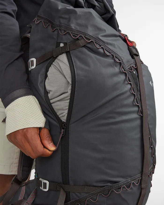 Ull Alpine Lightweight Backpack 30L Raven MenWomen Klttermusen SingleDay Backpacks 1832l