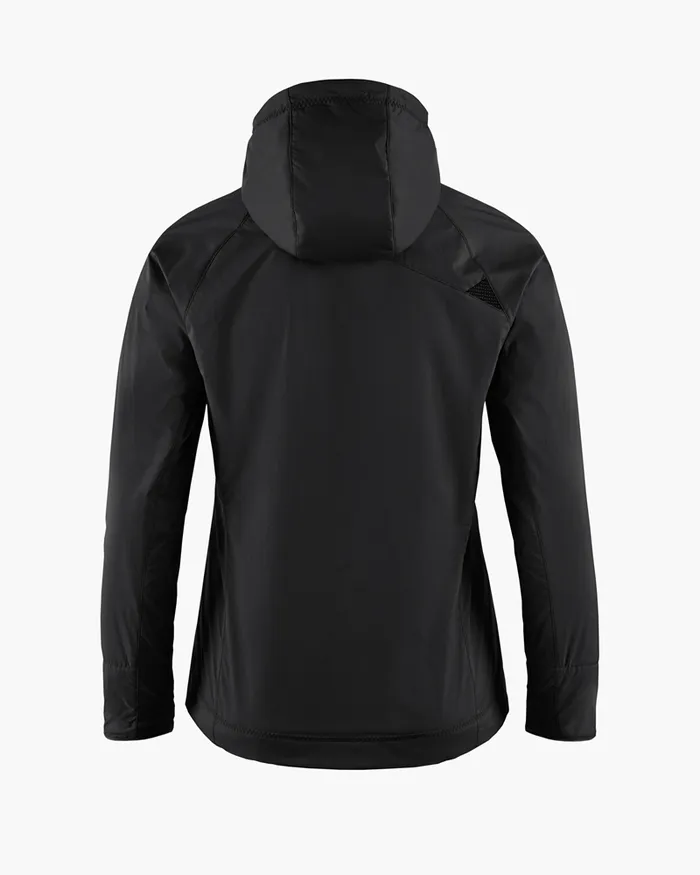Vale Primaloft Hooded Jacket Black Women Klttermusen Down and Insulated Jackets