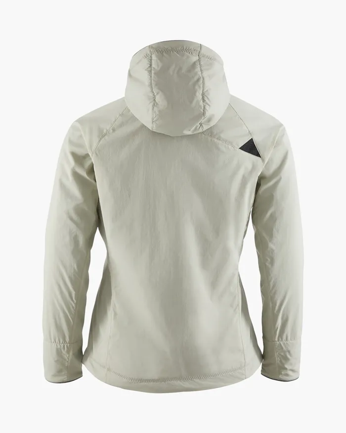 Vale Primaloft Hooded Jacket Pale Green Women Klttermusen Down and Insulated Jackets