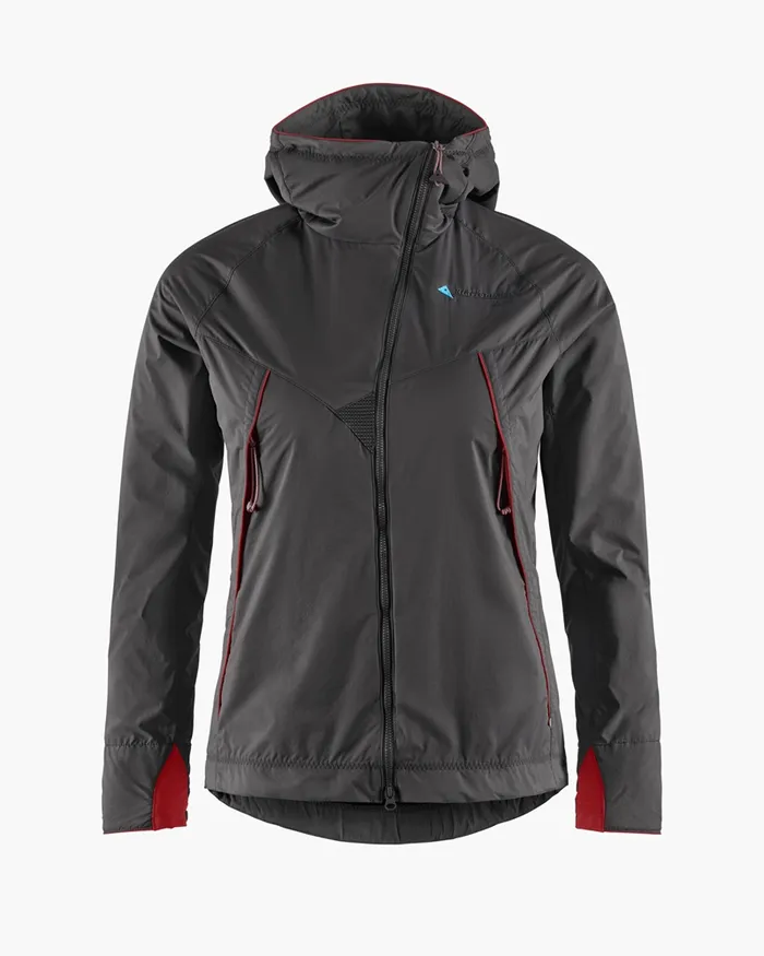 Vale Primaloft Hooded Jacket Raven Women Klttermusen Down and Insulated Jackets