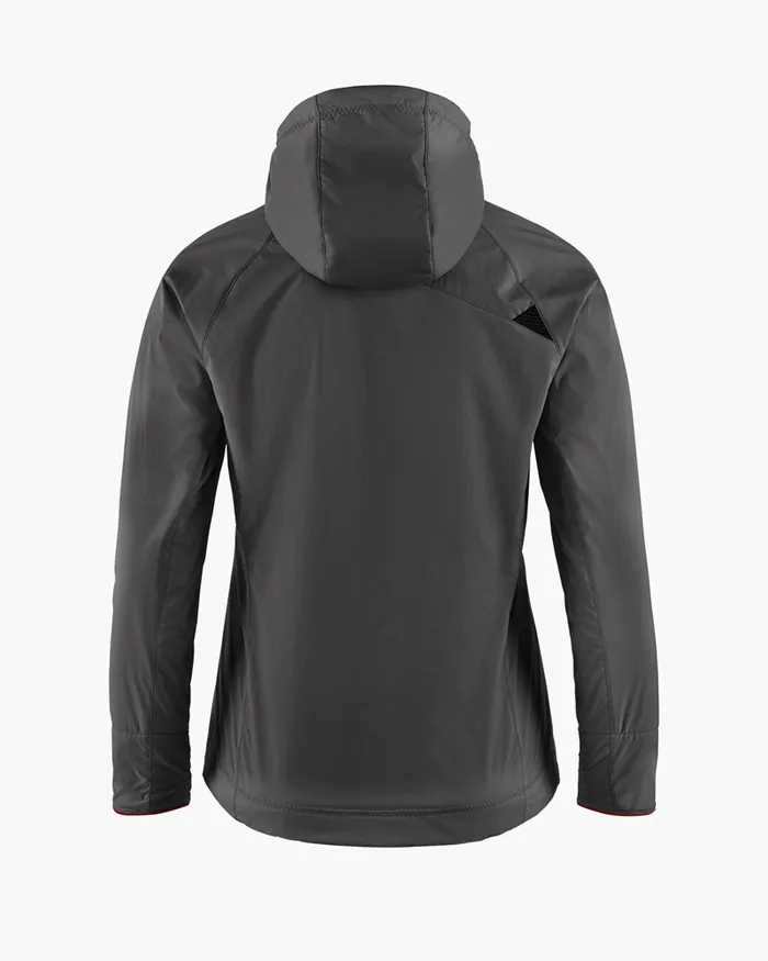 Vale Primaloft Hooded Jacket Raven Women Klttermusen Down and Insulated Jackets