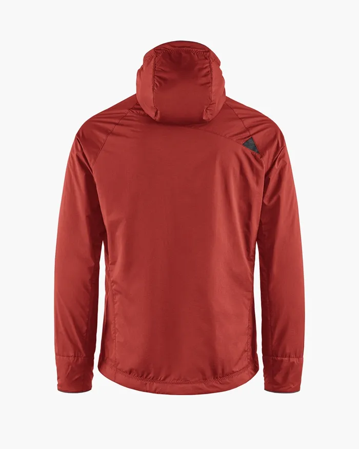 Vale Primaloft Hooded Jacket Rose Red Men Klttermusen Down and Insulated Jackets
