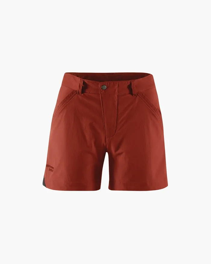 Vanadis 30 Light WindStretch Pants Rose Red Women Klttermusen Shorts
