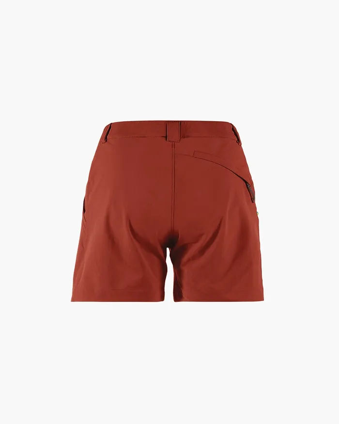 Vanadis 30 Light WindStretch Pants Rose Red Women Klttermusen Shorts
