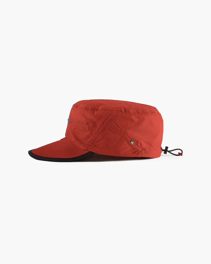 Vanadis Light WindStretch Cap Rose Red MenWomen Klttermusen Hats and Caps