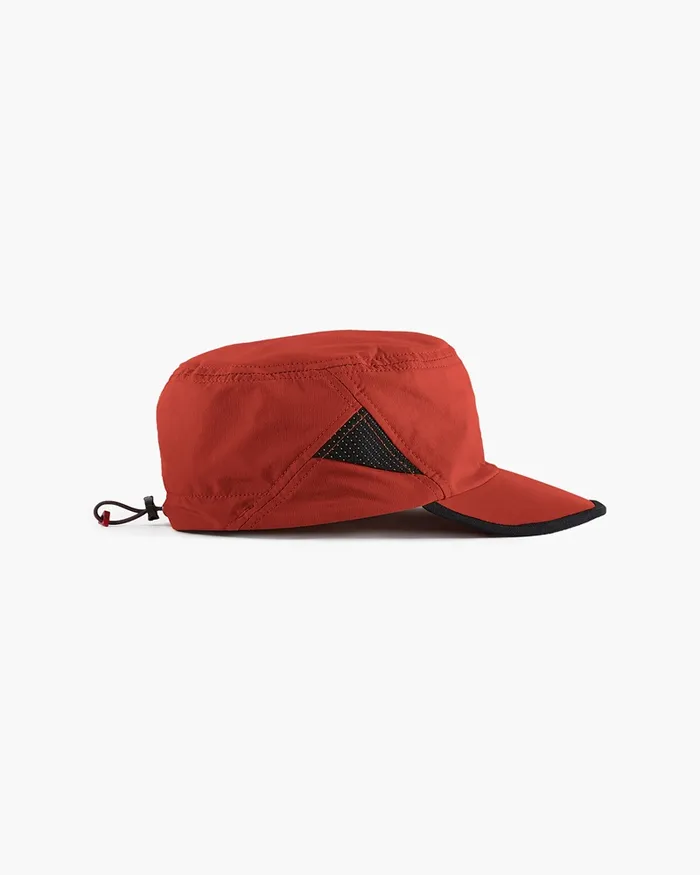 Vanadis Light WindStretch Cap Rose Red MenWomen Klttermusen Hats and Caps