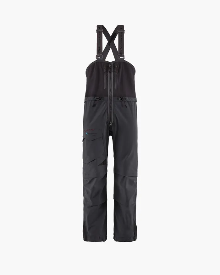 Vidar Alpine Salopette Raven Men Klttermusen Waterproof Pants