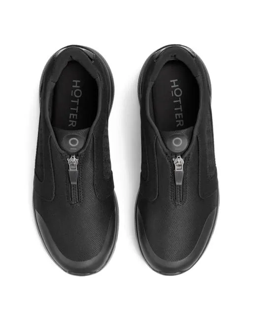 Walking Trainers Women Hotter Fika Trainers Black