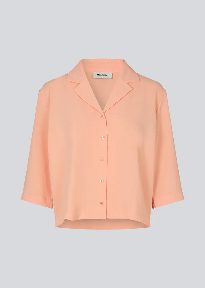 Women AaliyahMD Shirt Peach Nectar Modstrm Shirts