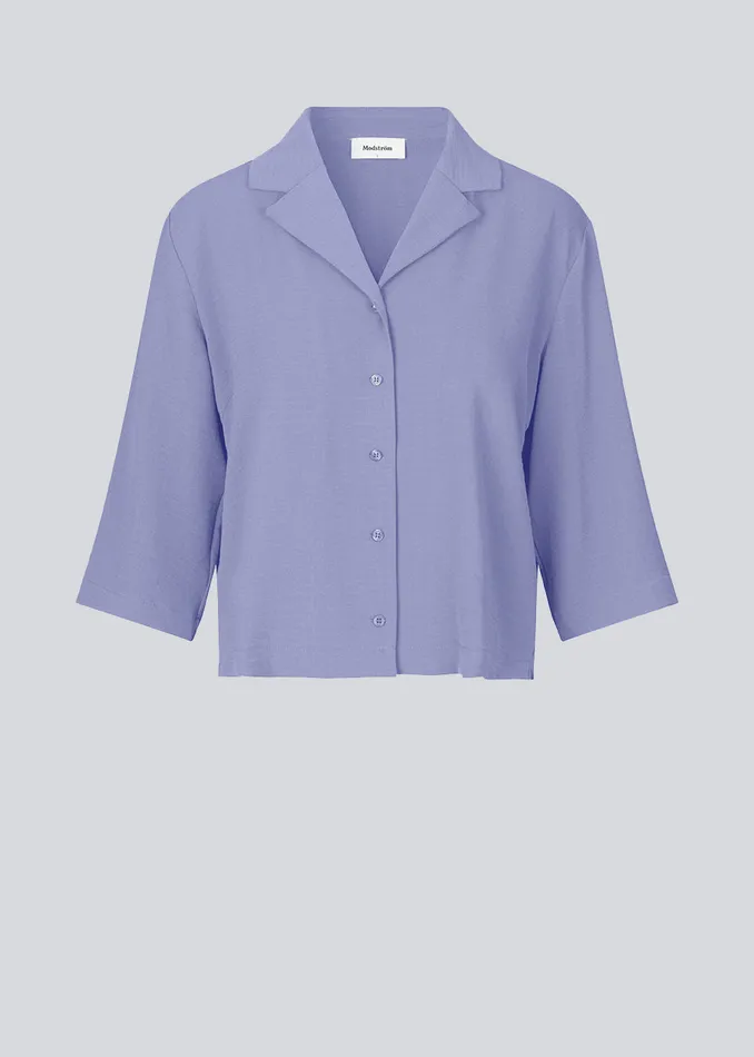 Women AaliyahMD Shirt Purple Blossom Modstrm Shirts Women AaliyahMD Shirt Purple Blossom Modstrm Shirts