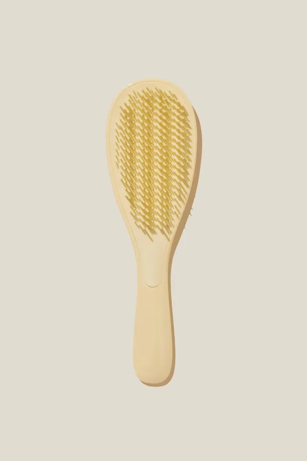 Women Accessories and Slippers Cotton On Detangler Hair Brush Yellow Dream