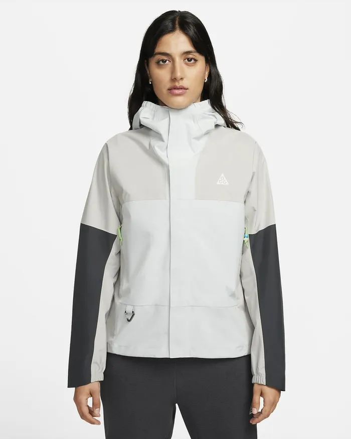 Women Acg 039Cascade Rain039 Photon Dustlight Iron Oresummit White Nike Jackets