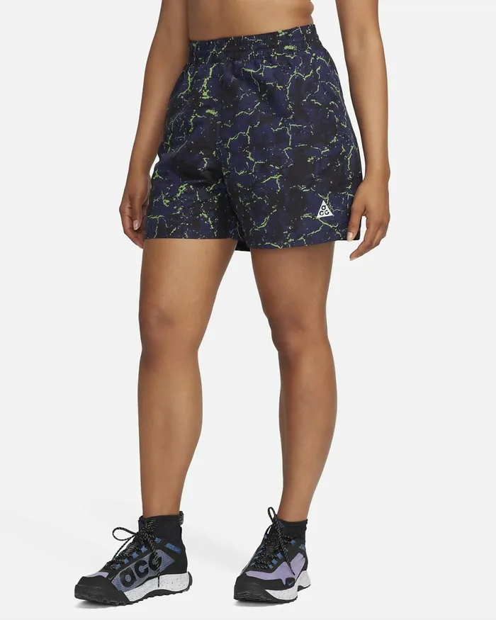 Women Acg Purple Inksummit White Nike Shorts