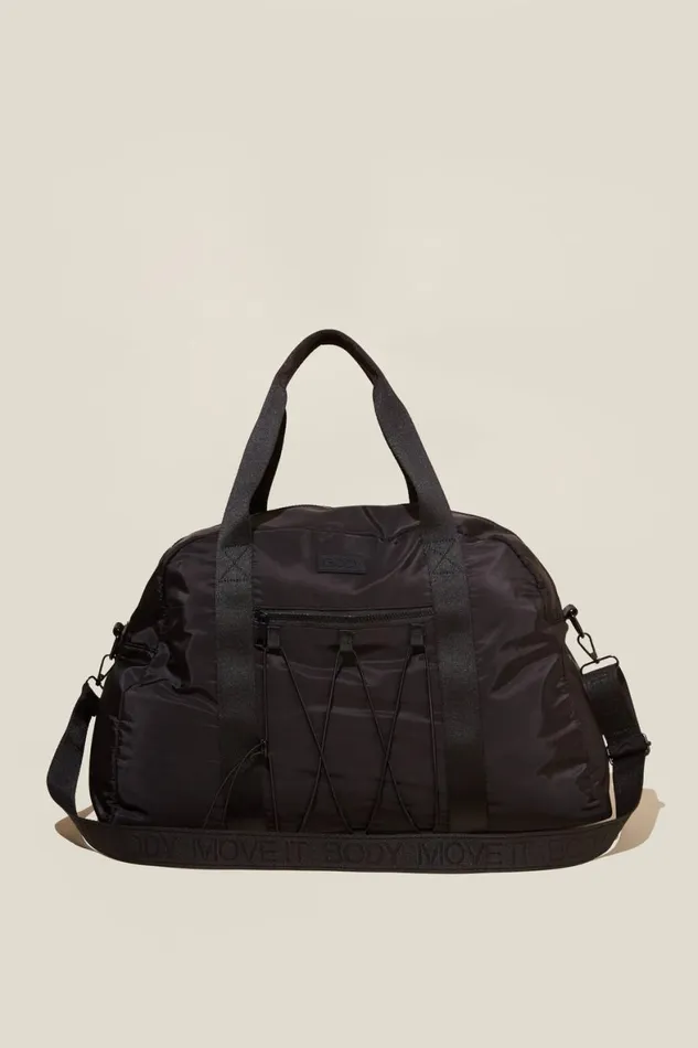 Women Active Accessories Cotton On Active Essential Gym Bag Black
