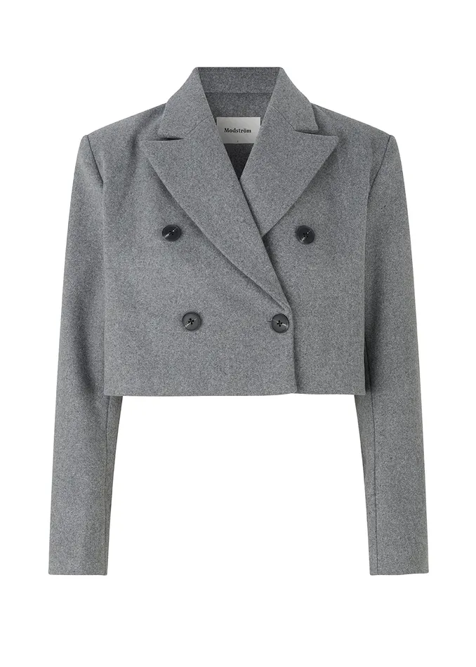 Women AidenMD Blazer Rainy Grey Modstrm Blazer Women AidenMD Blazer Rainy Grey Modstrm Blazer