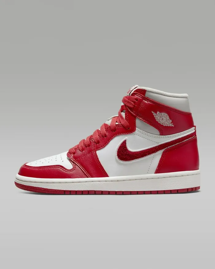 Women Air Jordan 1 Retro High Og Light Iron Oresailvarsity Red Nike Lifestyle