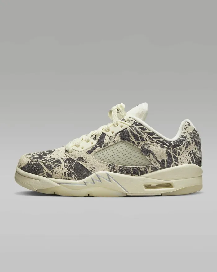Women Air Jordan 5 Retro Low Coconut Milkwhiteblack Nike Jordan