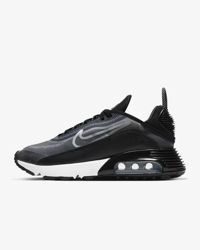 Women Air Max 2090 Blackmetallic Silverwhite Nike Lifestyle
