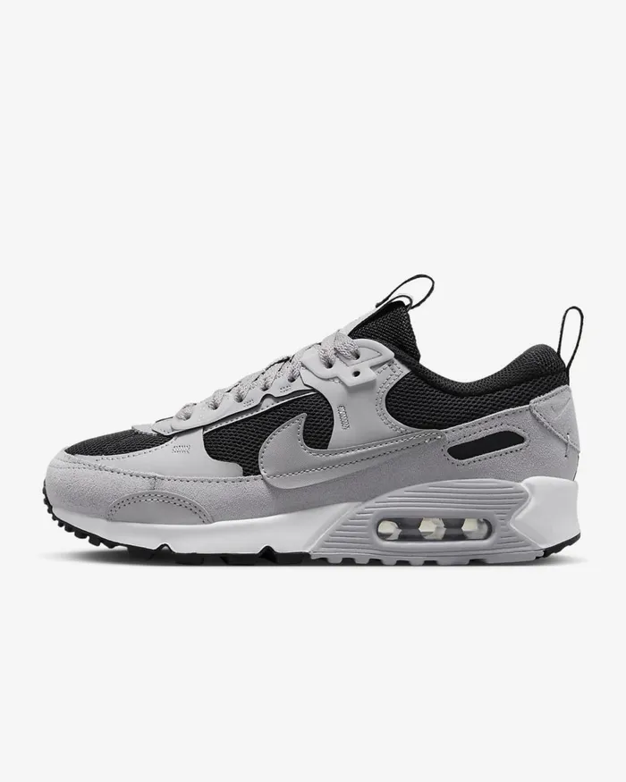 Women Air Max 90 Futura Pewterblackwhitepewter Nike Lifestyle
