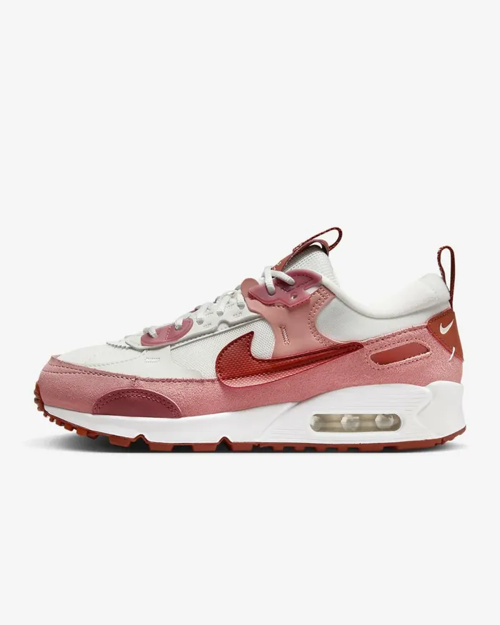 Women Air Max 90 Futura Red Stardustsummit Whitecampfire Orangerugged Orange Nike Lifestyle Women Air Max 90 Futura Red Stardustsummit Whitecampfire Orangerugged Orange Nike Lifestyle