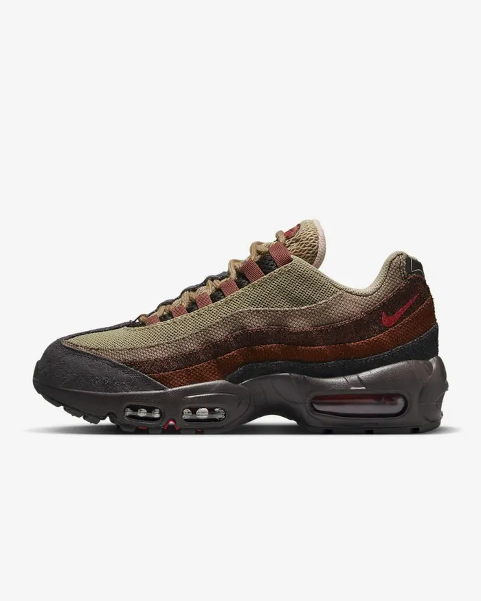 Women Air Max 95 Brown Basaltoxen Brownmars Stoneuniversity Red Nike Lifestyle Women Air Max 95 Brown Basaltoxen Brownmars Stoneuniversity Red Nike Lifestyle