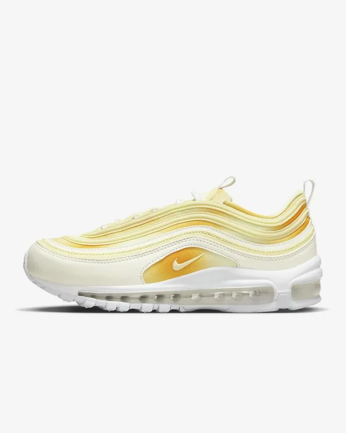 Women Air Max 97 Saillaser Orangewhitecitron Tint Nike Lifestyle