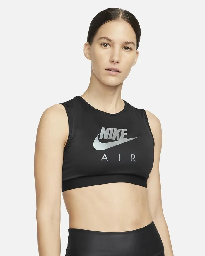 Women Air Swoosh Blackblack Nike Sports Bras