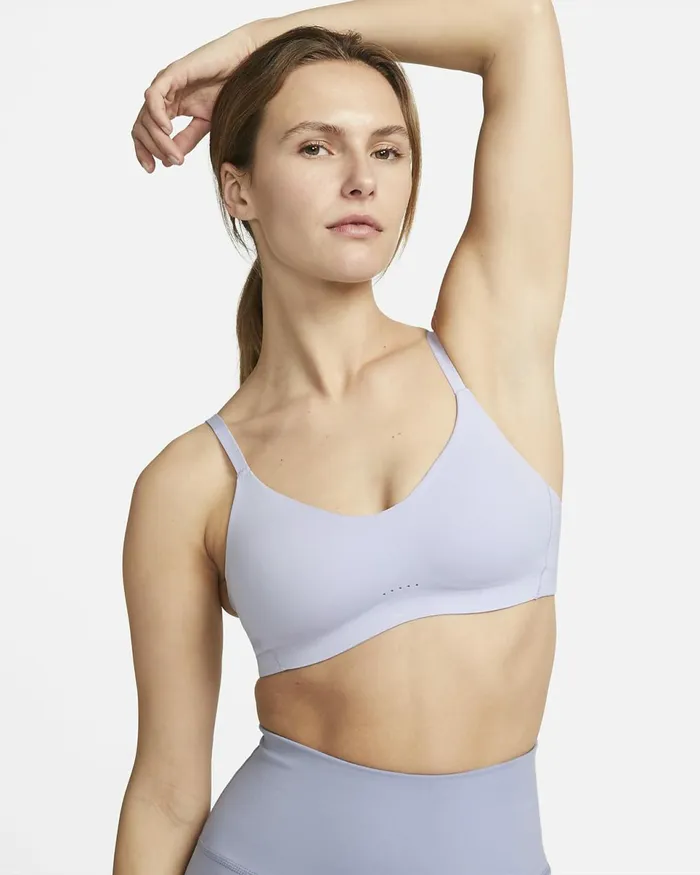 Women Alate Minimalist Oxygen Purplestone Mauvewhite Nike Sports Bras