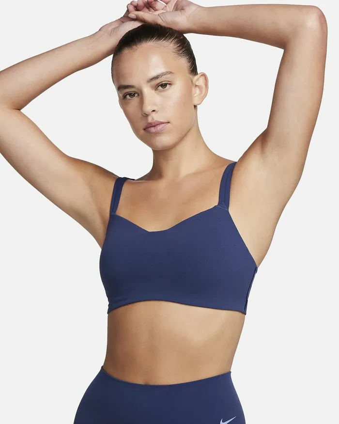 Women Alate Trace Midnight Navywhite Nike Matching Sets