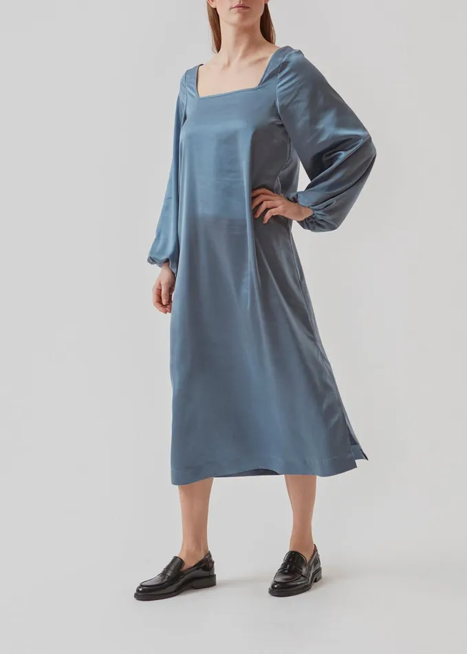 Women AlbyMD Dress Dark Sea Modstrm Dresses